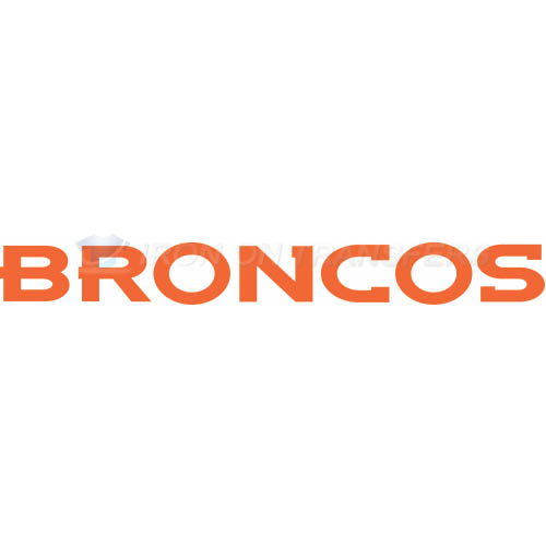 Denver Broncos Iron-on Stickers (Heat Transfers)NO.504